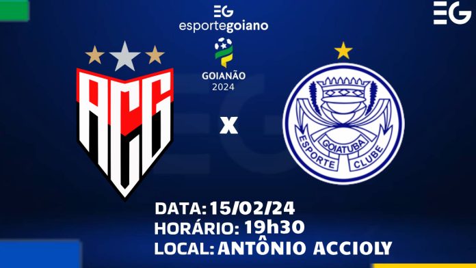 Atlético-GO x Goiaruba Arte Willian Rommel EG