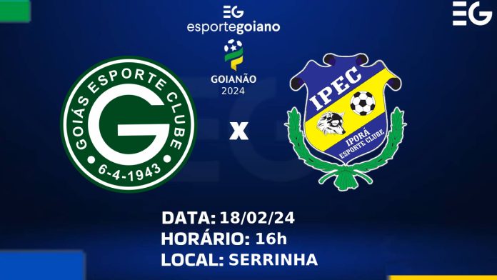 Na ponta da tabela, Goiás recebe o abalado Iporá, que busca fugir da zona da degola Na ponta da tabela, Goiás recebe o abalado Iporá, que busca fugir da zona da degola