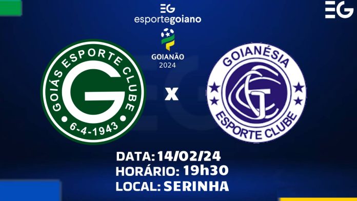 Goiás x Goianésia Arte Willian Rommel EG