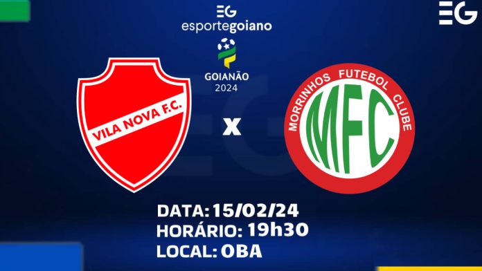 Vila Nova x Morrinhos Arte Willian Rommel EG