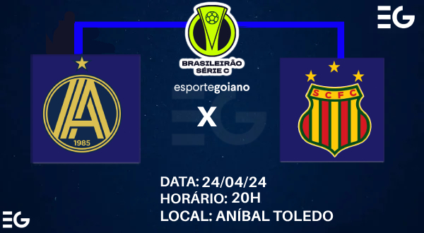Na conclusão da 1ª rodada, Aparecidense estreia na Série C diante do Sampaio Corrêa Na conclusão da 1ª rodada, Aparecidense estreia na Série C diante do Sampaio Corrêa