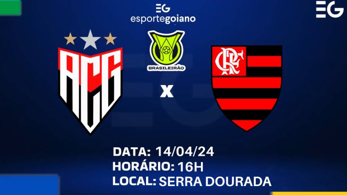 ATLÉTICO-GO X FLAMENGO ARTE WILLIAN ROMMEL EG