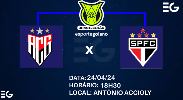 ATLÉTICO-GO X SÃO PAULO ARTE WILLIAN ROMMEL EG