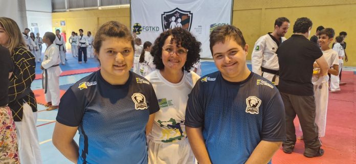 marta pires mariana cruvinel e gustavo henrique camp taekwondo