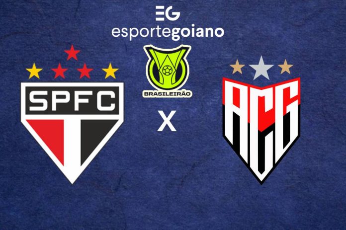 AO VIVO SÃO PAULO X ATLÉTICO-GO ARTE WILLIAN ROMMEL EG