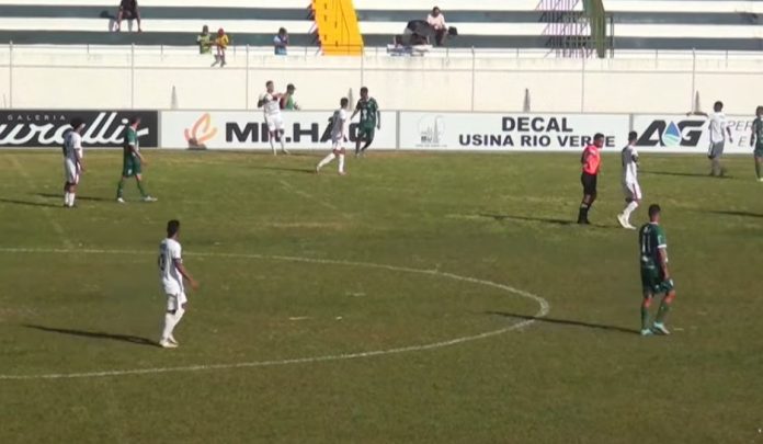 RIOVERDE X TUPY DE JUSSARA FOTO REPRODUÇÃO FGF TV