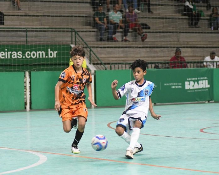 formiguinhas x polivalente taça brasil futsal sub-9