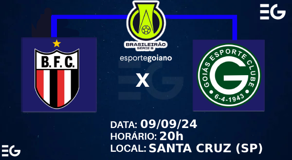 BOTAFOGO-SP X GOIÁS ARTE WILLIAN ROMMEL EG