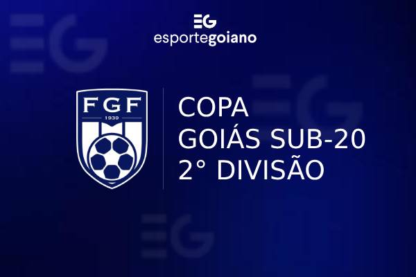 COPA GOIÁS SUB-20 2°DIVISÃO ARTE WILLIAN ROMMEL EG