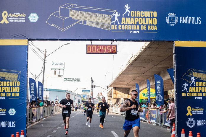 circuito anapolino de corrida de rua
