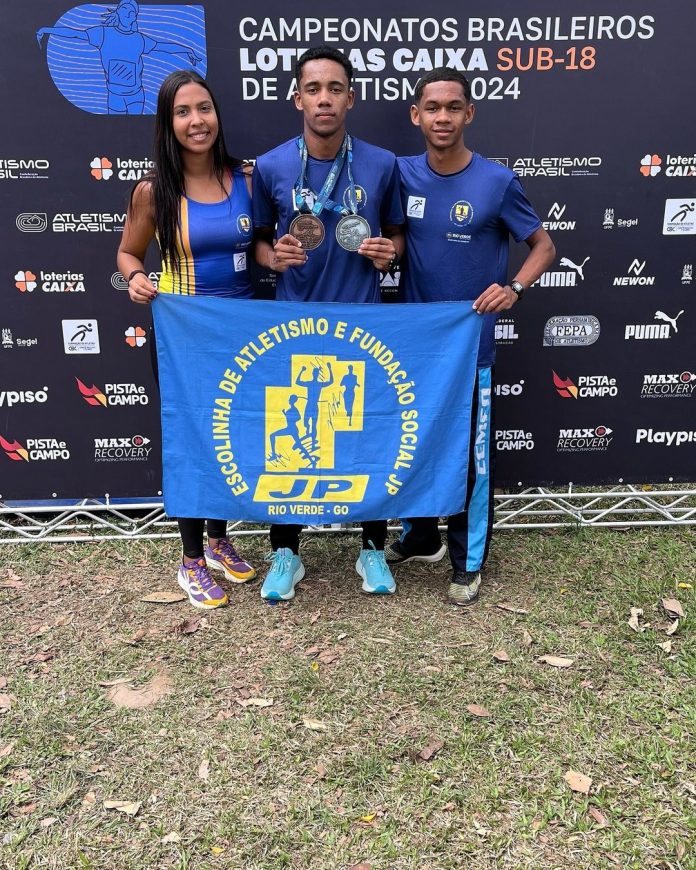goiano medalhista atletismo sub-18