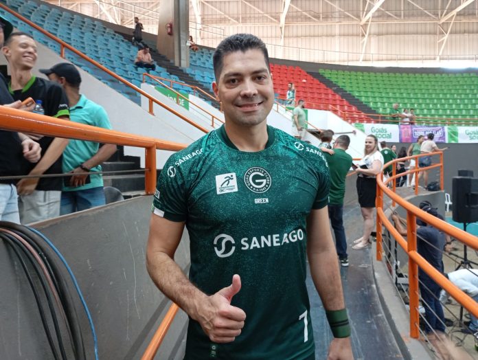 Everaldo Lucena, levantador do Saneago/Goiás Vôlei na Superliga A 2024/2025