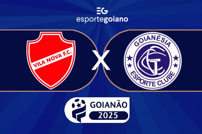 AO VIVO VILA NOVA X GOIANÉSIA ARTE WILLIAN ROMMEL EG