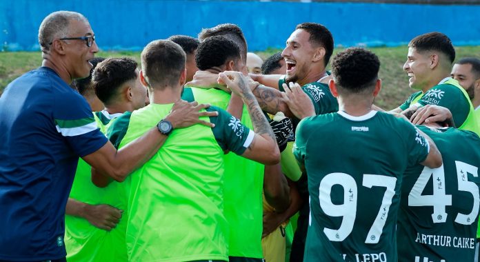 ELENCO GOIÁS VITÓRIA SOBRE O ANÁPOLIS FOTO GEC