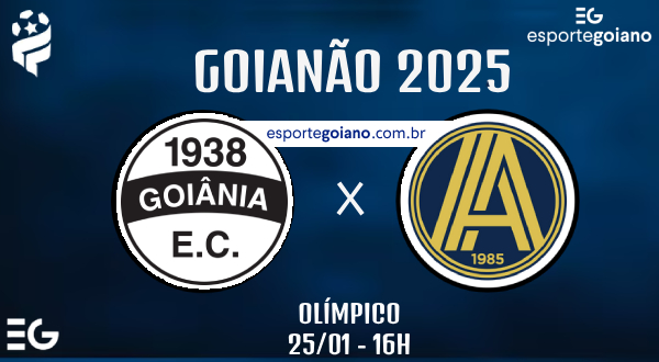 Goiânia x Aparecidense - Arte Goiânia x Aparecidense - Arte