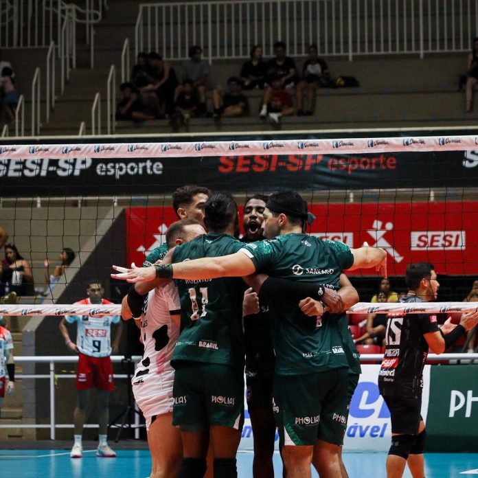 Sesi Bauru 3x1 Saneago Goiás Vôlei - 14ª rodada da Superliga A masculina 2024-2025
