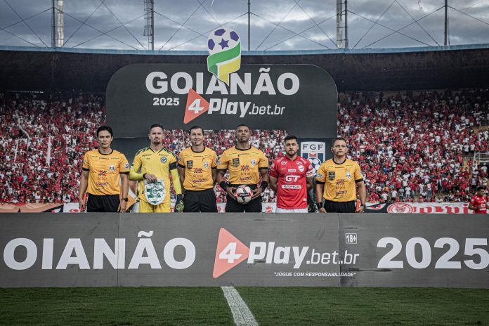 Anderson Gonçalves, Tadeu e João Vieira em Vila Nova 1x0 Goiás - 6ª rodada do Goianão 2025
