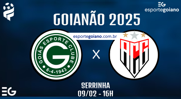 GOIÁS X ATLÉTICO-GO ARTE WILLIAN ROMMEL EG