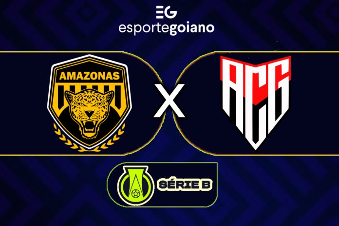 AO VIVO AMAZONAS X ATLÉTICO-GO ARTE WILLIAN ROMMEL EG