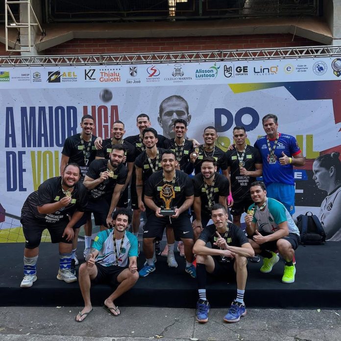 Inhumas Vôlei (AIV), campeão da 1ª etapa da LGV 2025
