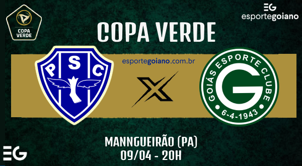 PAYSANDU X GOIÁS COPA VERDE ARTE WILLIAN ROMMEL EG