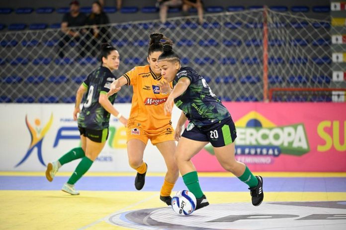 Taboão Magnus 6x1 Clube Resenhas - mata-mata da Supercopa Feminina de Futsal 2025
