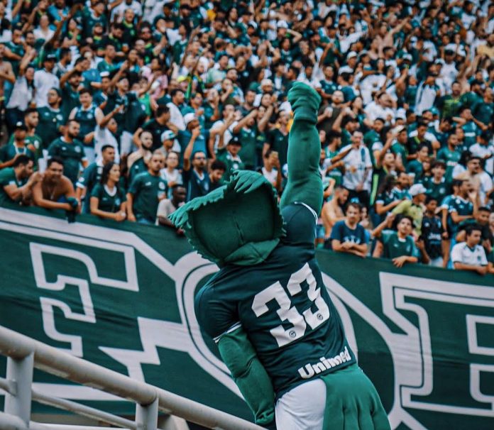 Torcida do Goiás no Serra Dourada