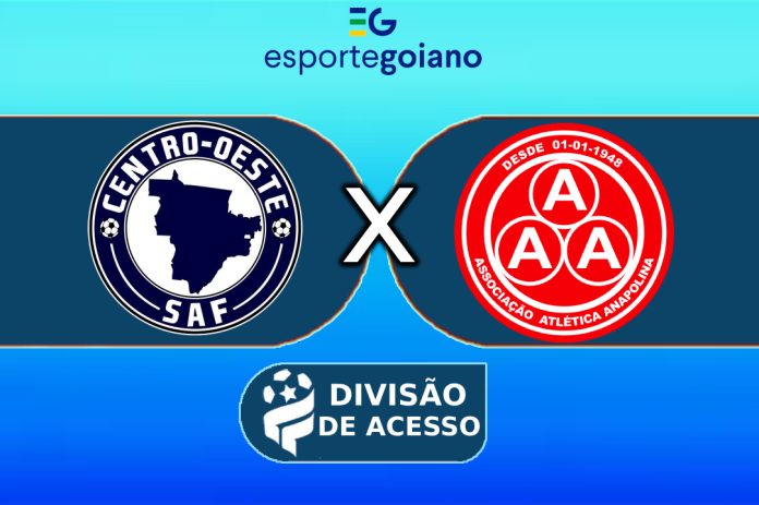 AO VIVO CENTRO OESTE X ANAPOLINA ARTE WILLIAN ROMMEL EG