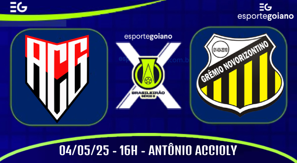 ATLÉTICO-GO X NOVORIZONTINO ARTE WILLIAN ROMMEL EG