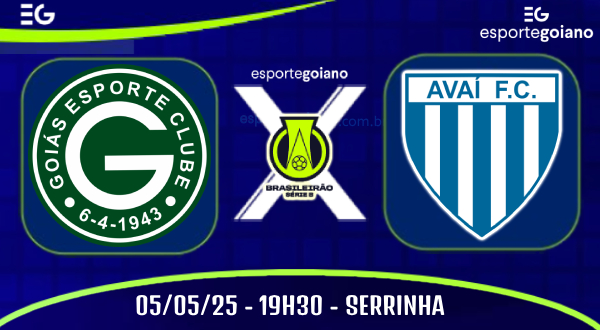 GOIÁS X AVAÍ ARTE WILLIAN ROMMEL EG arte para a partida entre goiás x avaí pela Série B