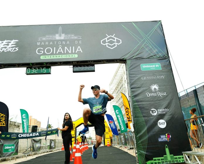 maratona 1 foto da 1ª edição da Maratona Internacional de Goiânia.