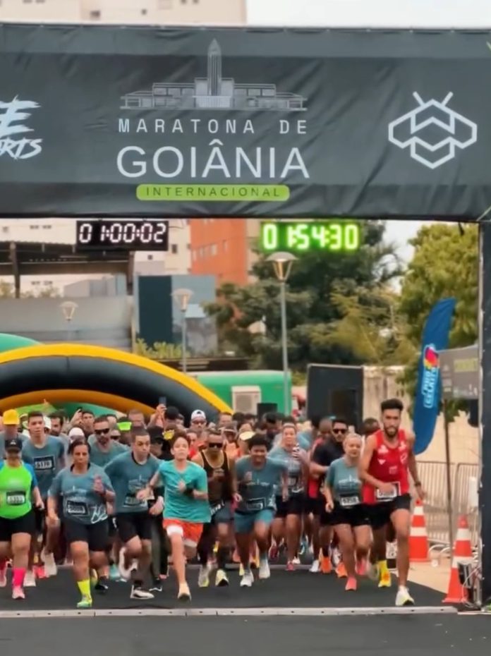 maratona de goiania 1 foto da primeira edição da maratona internacional de goiânia