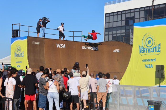 skate 22 foto do vert battle 2025 realizado em Goiânia
