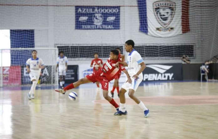 taca brasil futsal 1 foto da partida entre Serp e Olaria pela Taça Brasil Sub-16
