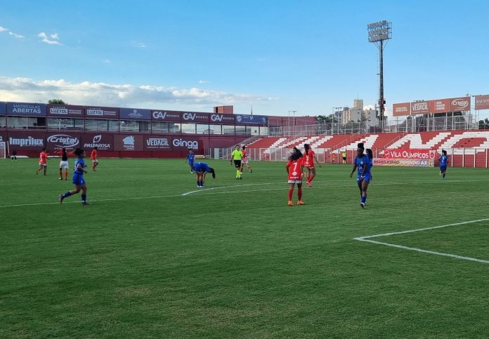 vila nova fem rolim 1 foto da partida entre vila nova e rolim de moura pelo brasileirão feminino a3
