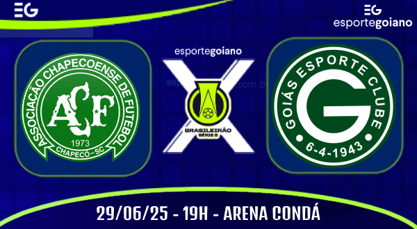 CHAPECOENSE X GOIÁS ARTE WILLIAN ROMMEL EG