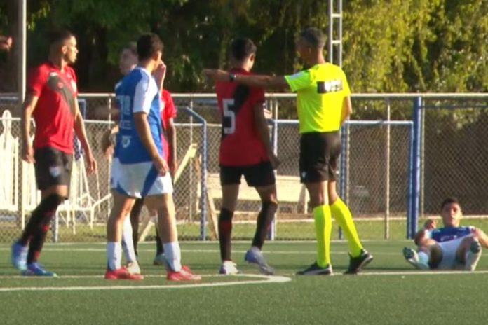 DORAMA BRASILEIRO (48) captura de tela da partida entre cruzeiro x atlético-go pelo brasileirão sub-20
