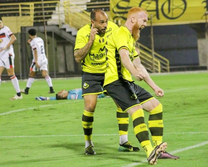 Foguinho comemora em São Bernardo-SP 3x0 Anápolis - 10ª rodada da Série C 2025