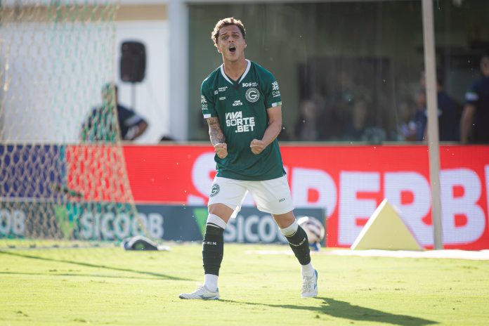 Vitinho marca belo gol em Goiás x Volta Redonda - 11ª rodada da Série B 2025
