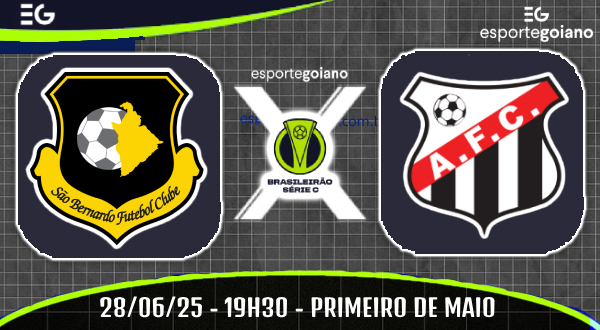 SÃO BERNARDO X ANÁPOLIS ARTE WILLIAN ROMMEL EG