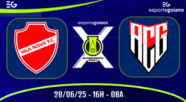 VILA NOVA X ATLÉTICO-GO ARTE WILLIAN ROMMEL EG