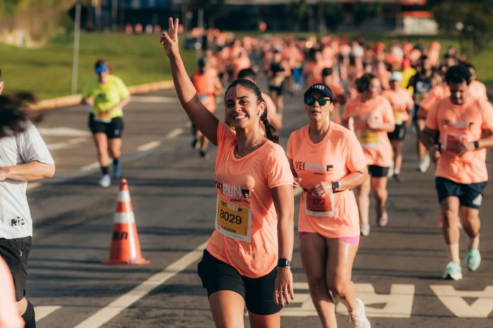corrida xp foto de divulgação da corrida de rua LIVE! RUN XP que acontece em goiânia