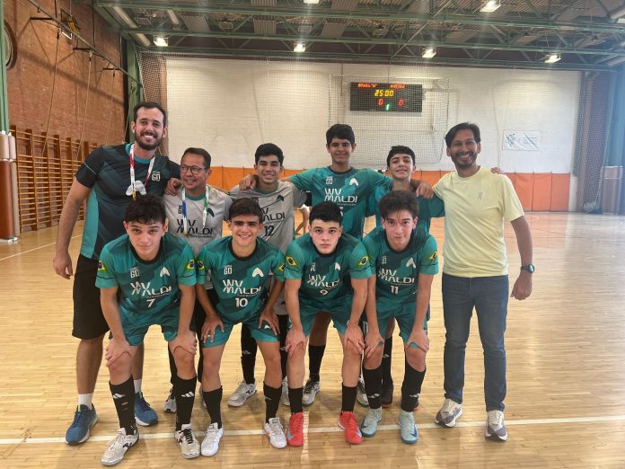Colégio Arena no futsal masculino dos jogos da FISEC 2025