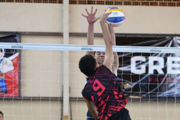 VOLEI DE PRAIA COPA SAN BEACH FOTO DE PARTIDA NA COPA SAN BEACH DE 2025 VÔLEI DE PRAIA