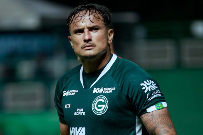 edu atacante goiás esporte clube edu com a camisa do goiás