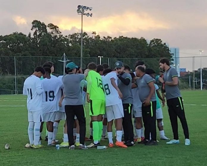 Elenco do Goiás sub-15 em Vitória 0x1 Goiás - Copa 2 de Julho 2025