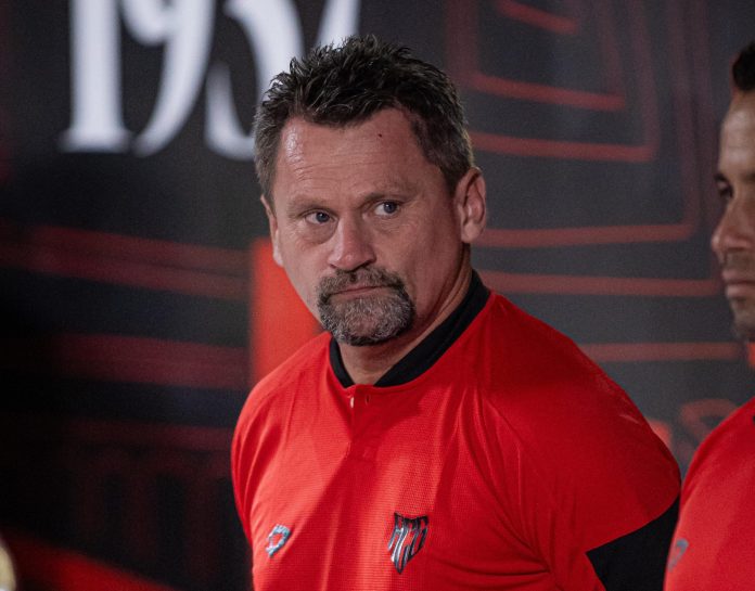 Fábio Matias em Atlético-GO 2x1 CRB-AL - 15ª rodada da Série B 2025