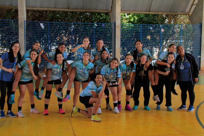 lifestyle handebol 3 foto da equipe infantil do ct lifestyle