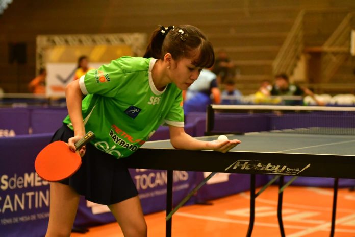yumi iwamoto 1 atleta yumi iwamoto na disputa da copa brasil de tênis de mesa