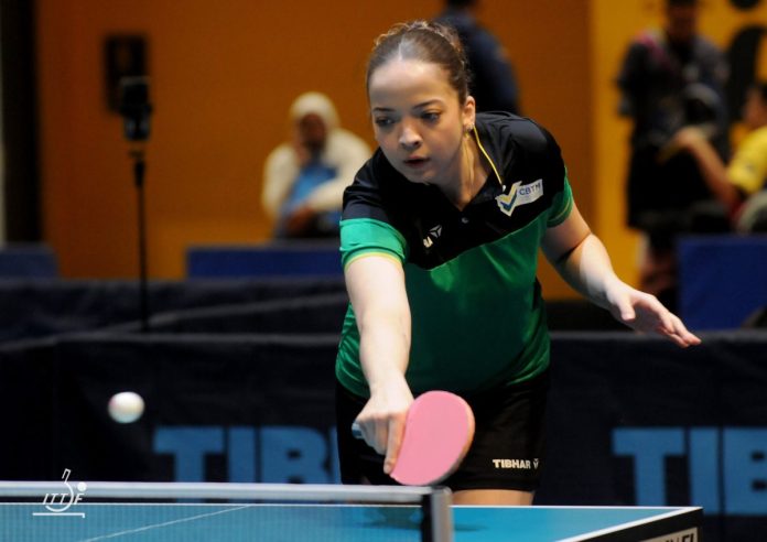 lethicia lacerda tênis de mesa itff world para lethicia lacerda tênis de mesa itff world para
